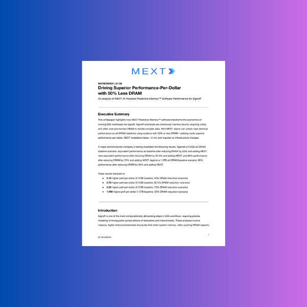 Signoff Results Whitepaper Preview