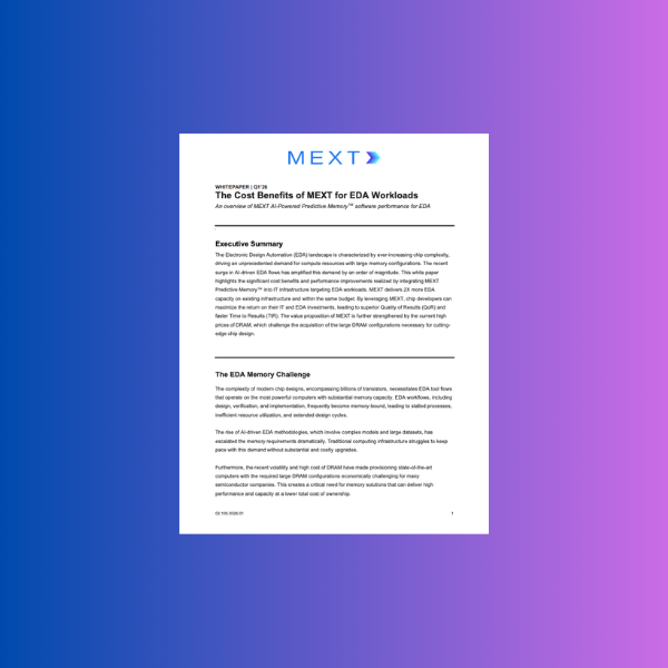 Cost Benefits for EDA Whitepaper Preview
