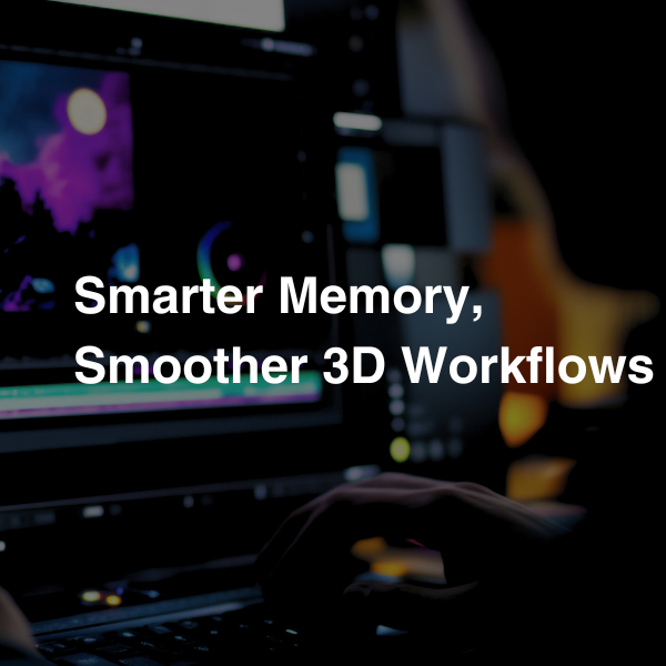 Smarter Memory Smoother 3D Workflows